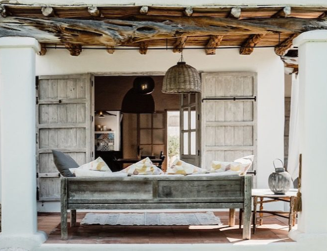 Terrasse Ibiza Style