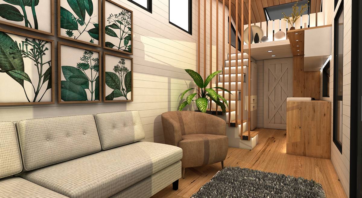 Modernes Tinyhouse Interior