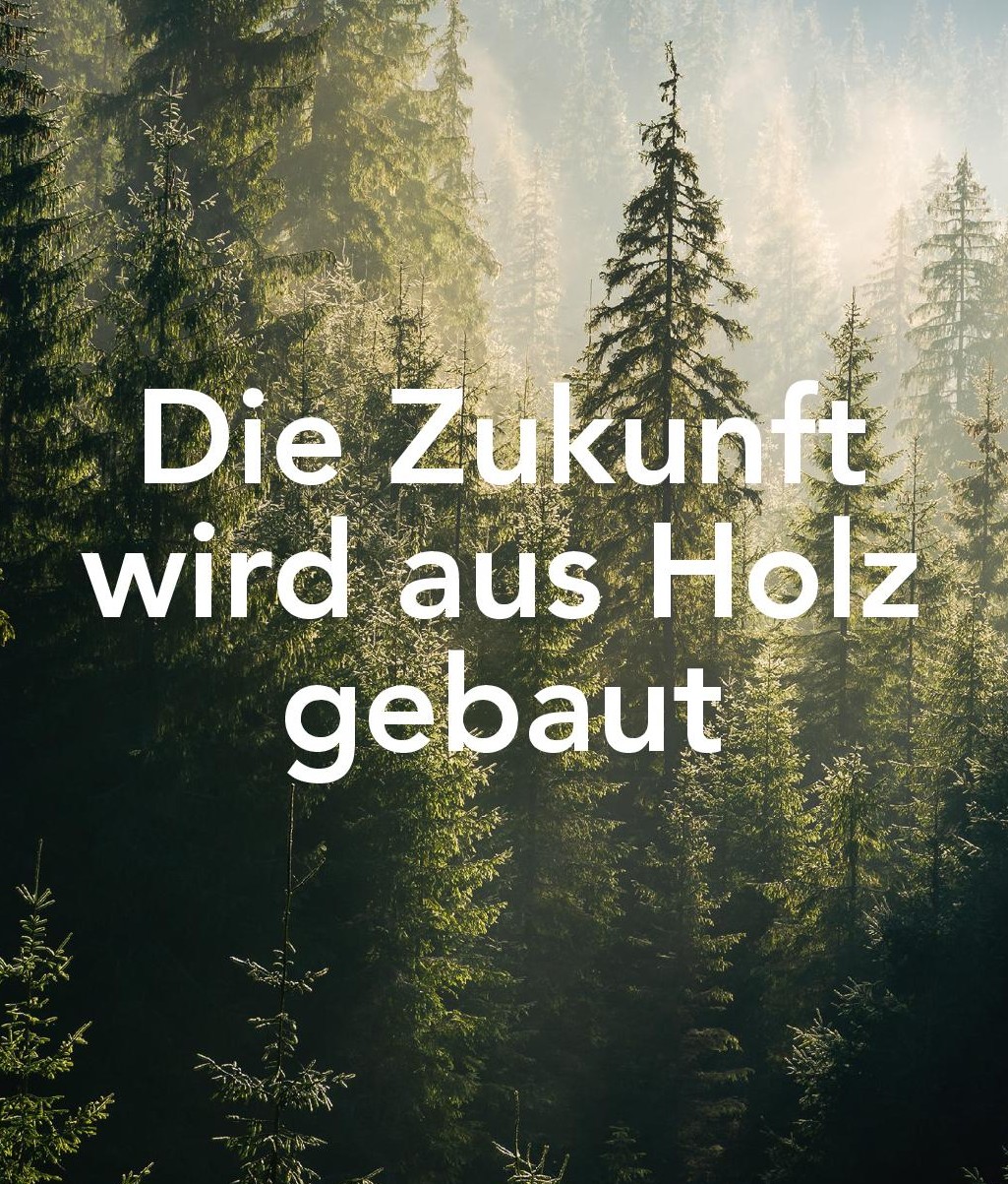 Die Zukunft wird aus Holz gebaut